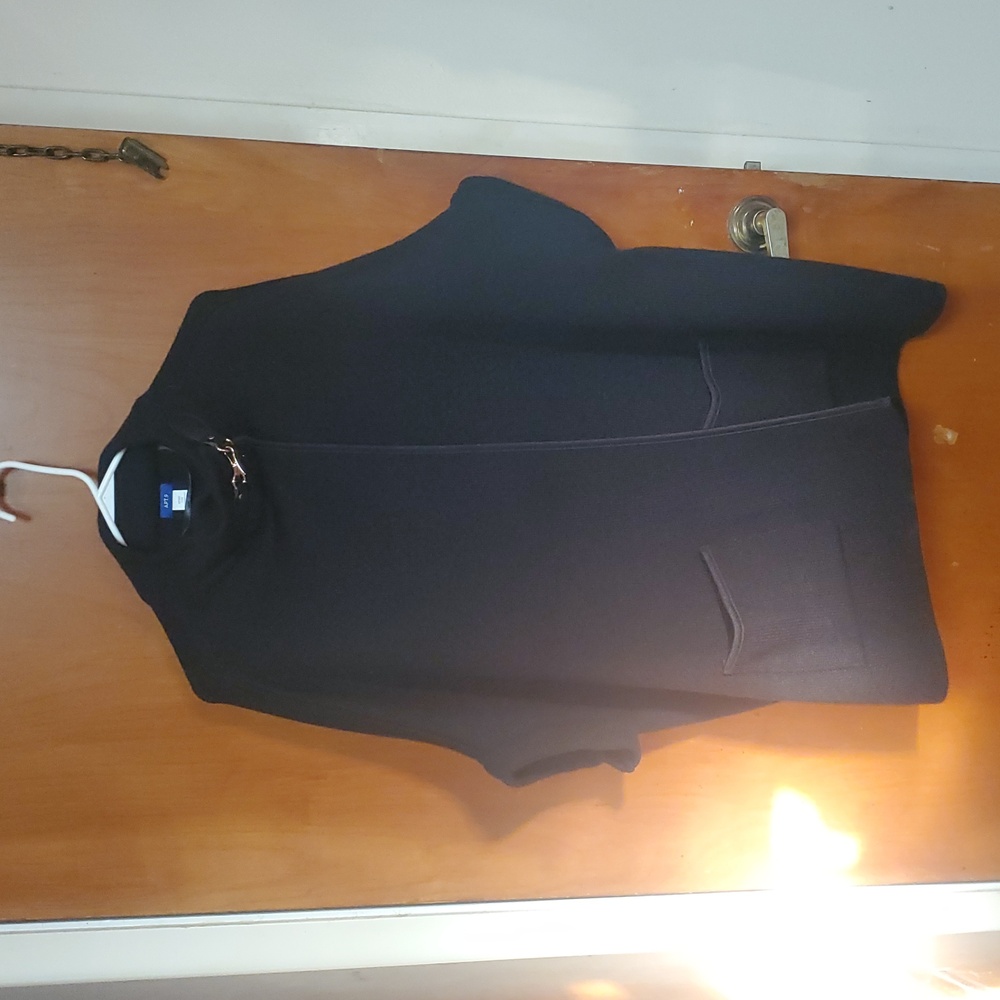 New Apt 9 Black Sweater Cape One Size